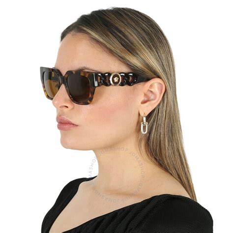 versace sunglasses 74d09|Versace Women's Ve4409 53mm Square Sunglasses .